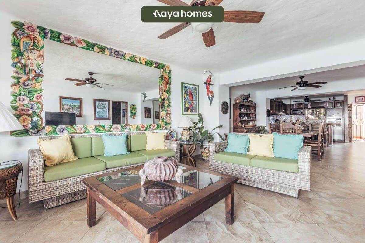 Apartment Ocean View 2br Condo-balcony-beach-pool Puerto Vallarta