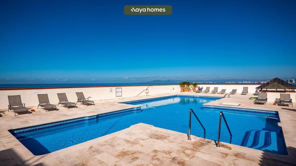 Apartment Ocean View 2br Condo-balcony-beach-pool Puerto Vallarta