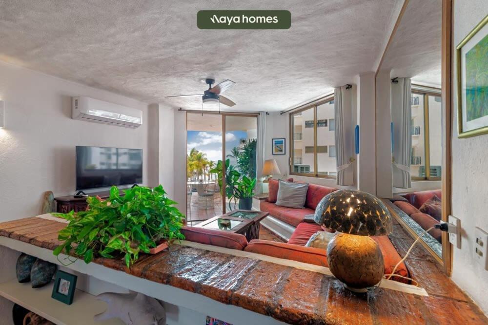 Ocean View 2br Condo-balcony-beach-pool Apartment Puerto Vallarta