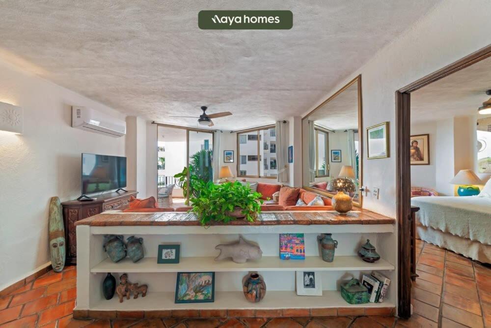 Ocean View 2br Condo-balcony-beach-pool * Puerto Vallarta