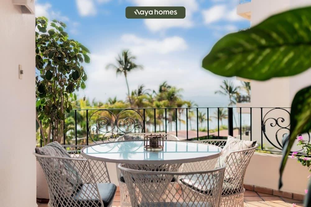 Ocean View 2br Condo-balcony-beach-pool * Puerto Vallarta