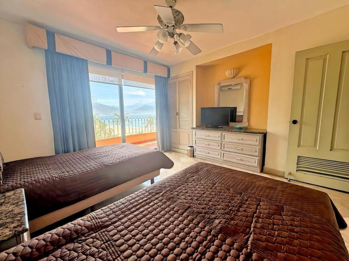 Apartment Beachfront With 3 Pools Gym Kids Club And Tennis *