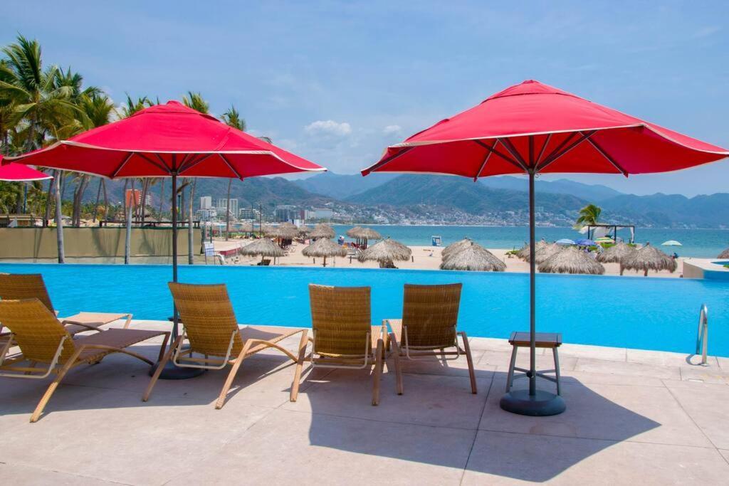 Luxury Oceanfront 5 Pools Restaurant Bbq Sunsets Apartment Puerto Vallarta