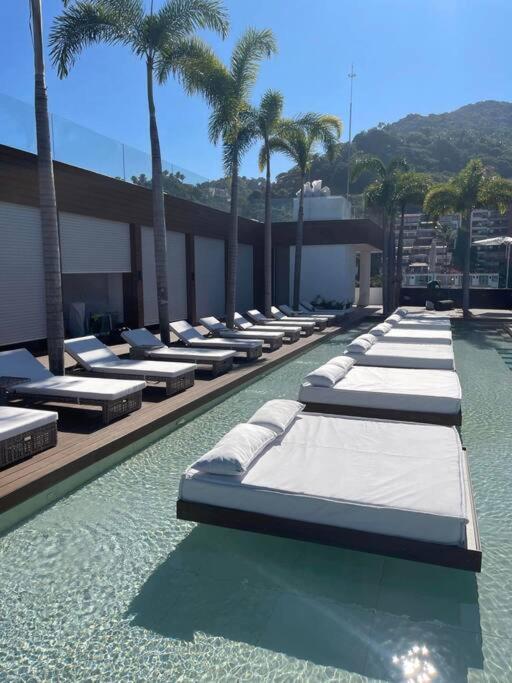 New! Luxury 2bd 2ba Romantic Zone Largest Pool In Pv Sea View Balcony Puerto Vallarta