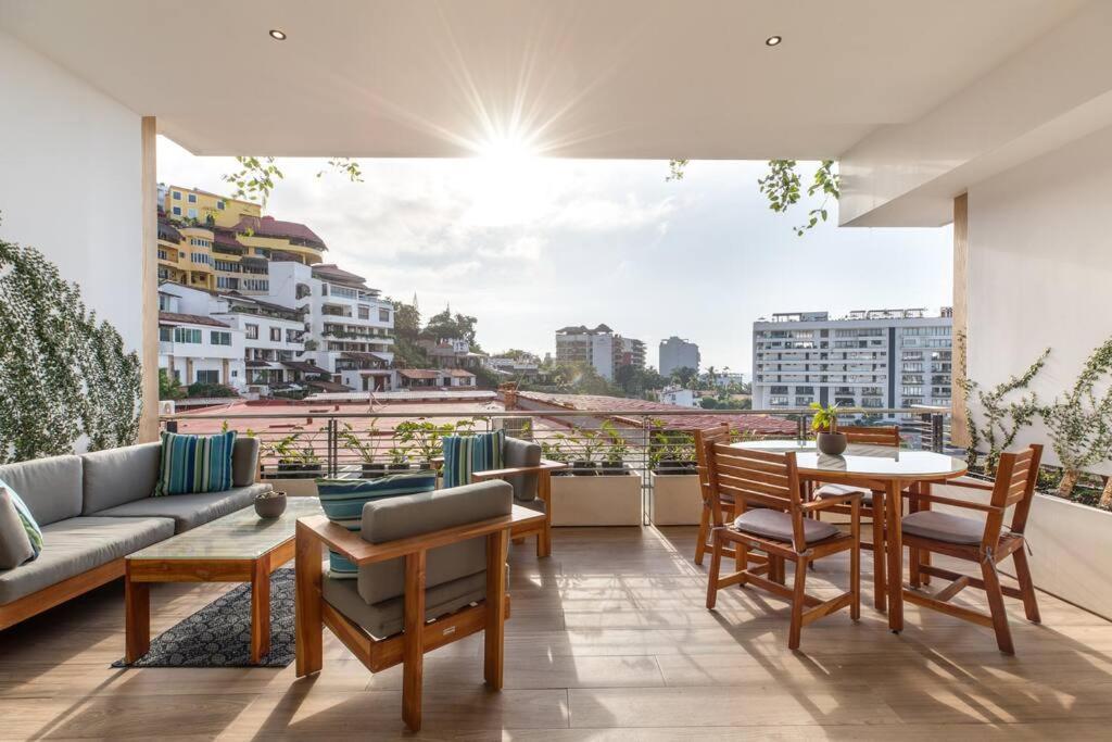 Apartment New! Luxury 2bd 2ba Romantic Zone Largest Pool In Pv Sea View Balcony Puerto Vallarta