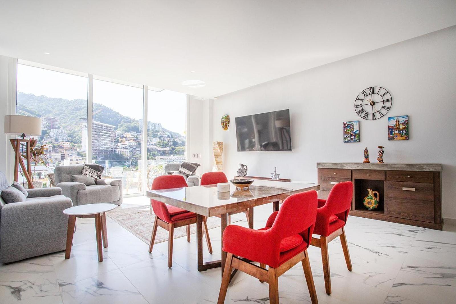 Penthouse Panoramic View To Downtown And Mountains Puerto Vallarta