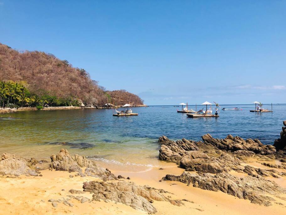 Apartment Casa Celestial - Beachfront Ocean View - Snorkelling Onsite!