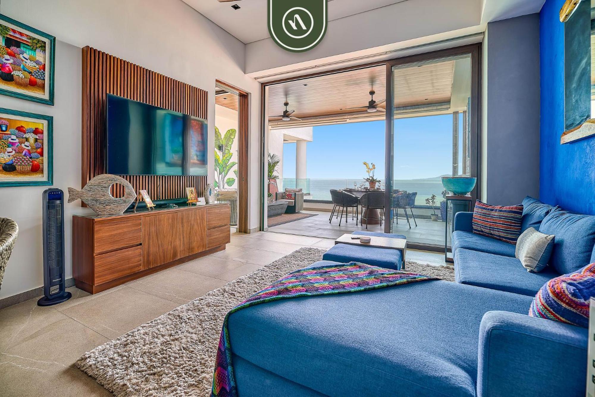 Apartment With Oceanview - 2br - Rooftop Pool Puerto Vallarta