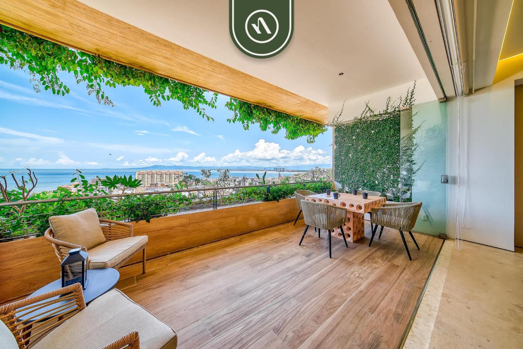 1br With Private Terrace - Ocean View Apartment Puerto Vallarta