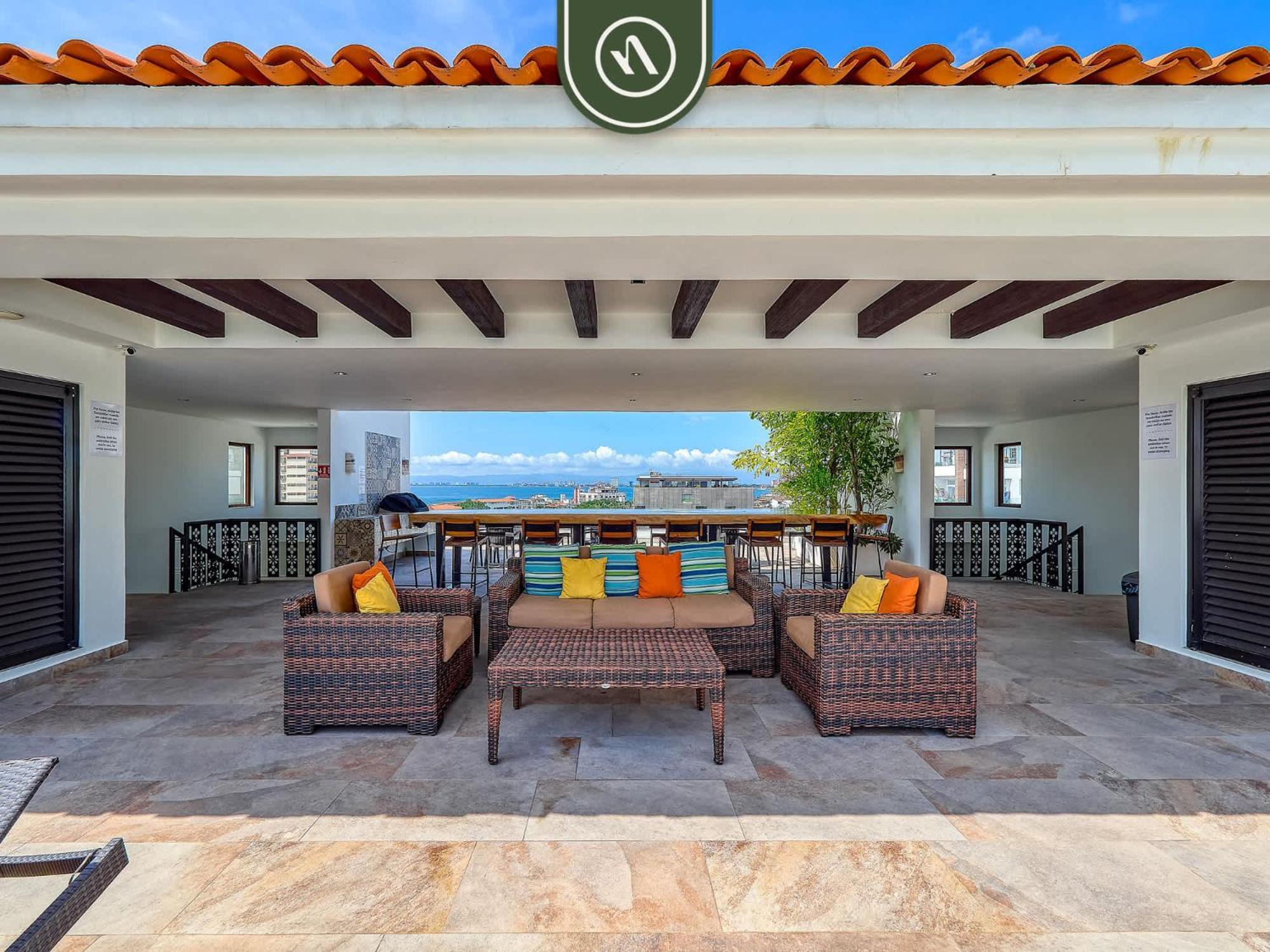 Luxury 2br In Romatic Zone - Rooftop Pool Puerto Vallarta