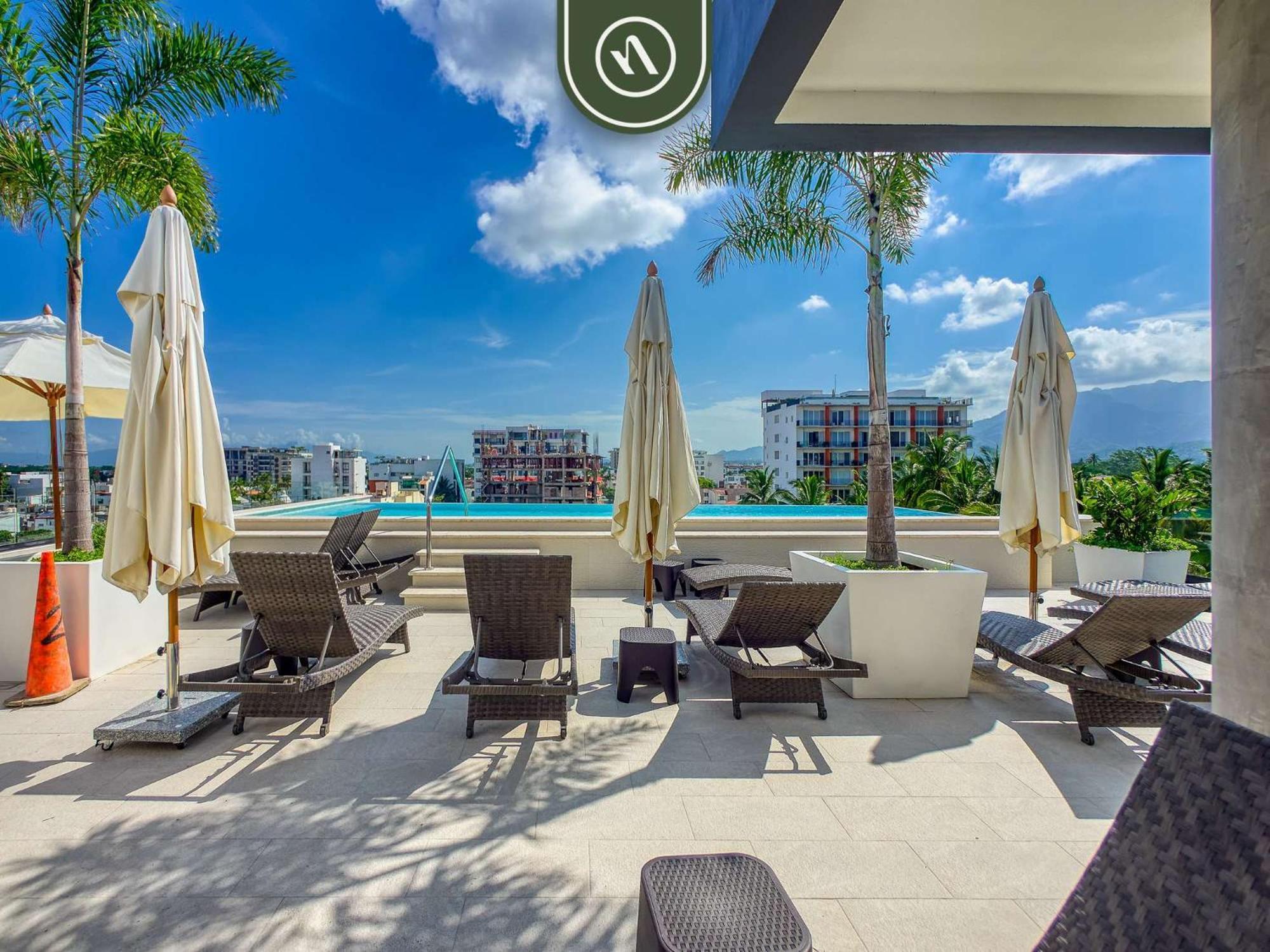 Amazing 2 Bedroom In Versalles - Rooftop Pool Apartment Puerto Vallarta