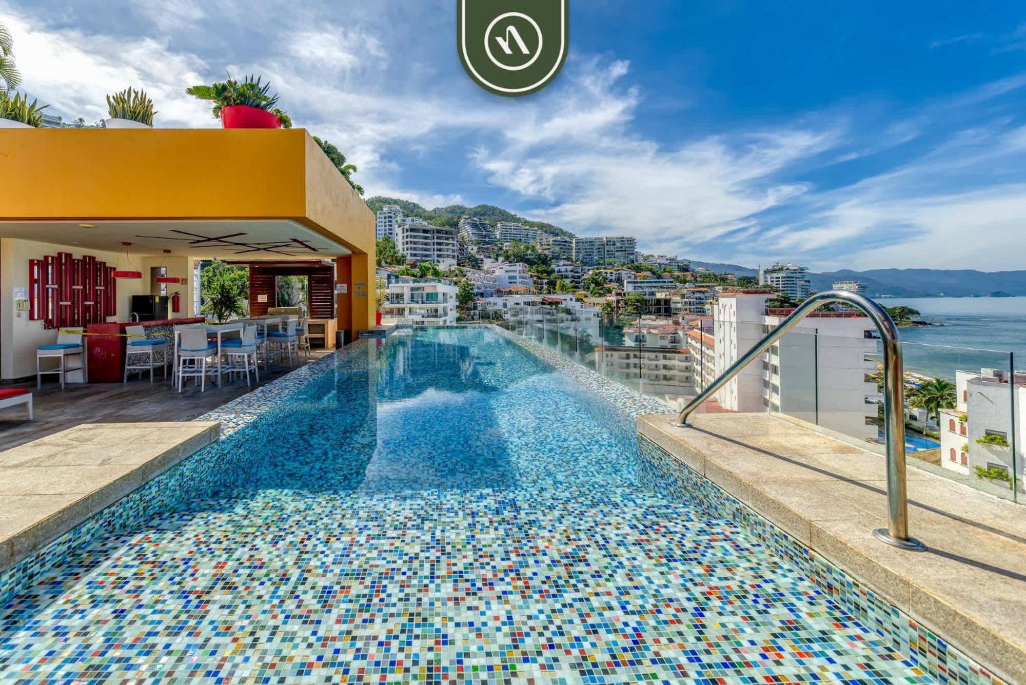 Amazing 1 Bedroom - Rooftop Pool - Bay View Apartment