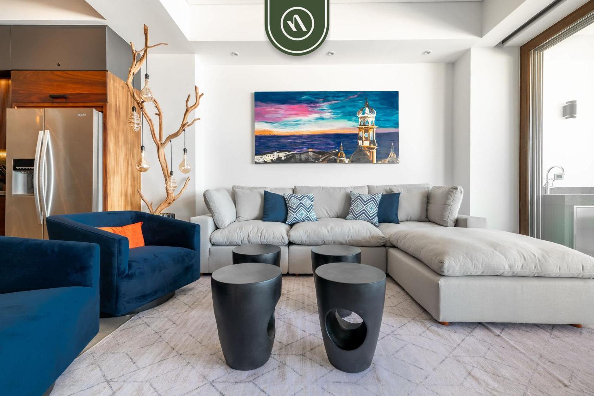 Luxury 2 Bedroom With Beachview - Rooftop Pool Apartment Puerto Vallarta