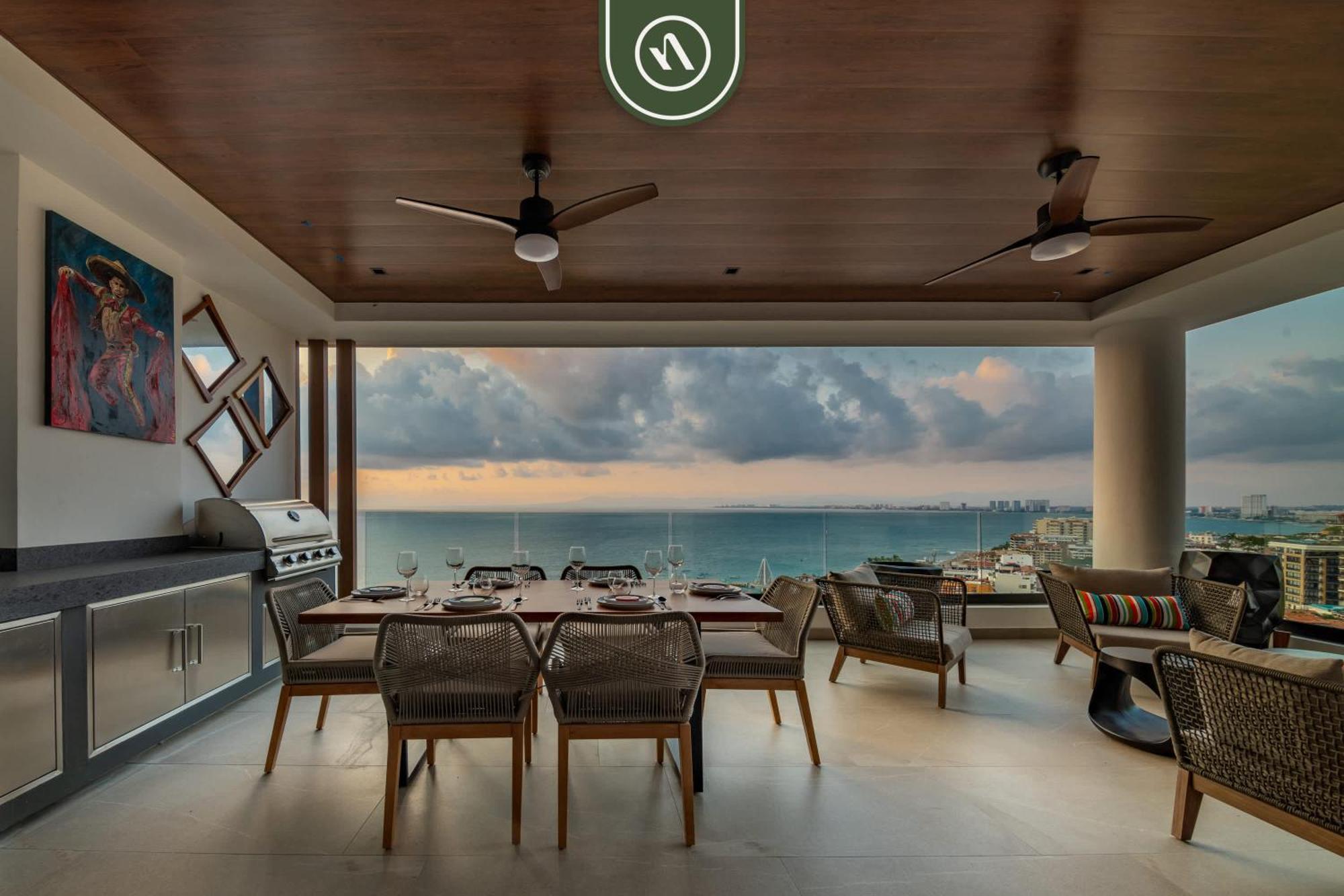 Apartment Luxury 2 Bedroom With Beachview - Rooftop Pool
