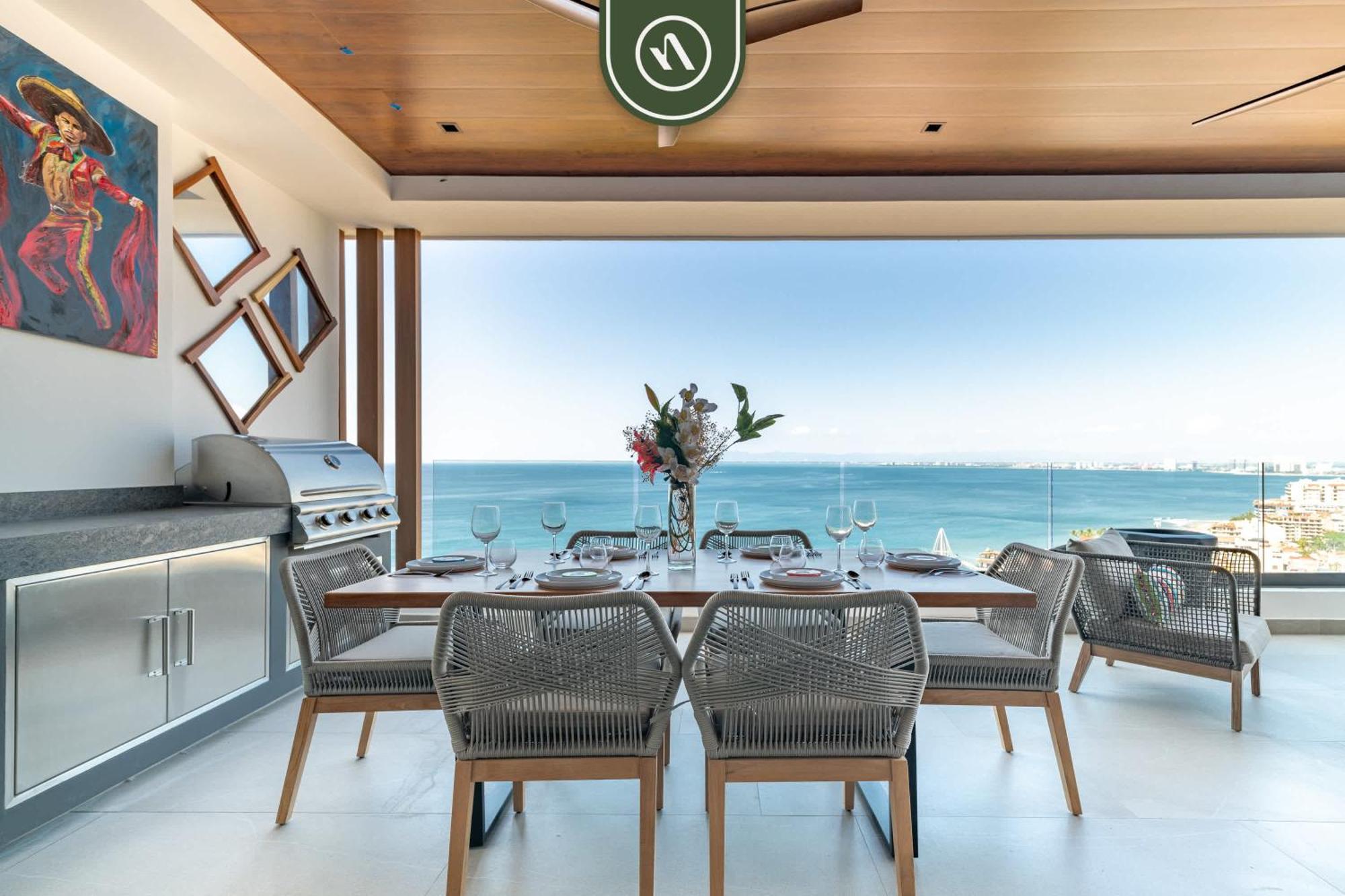 Apartment Luxury 2 Bedroom With Beachview - Rooftop Pool