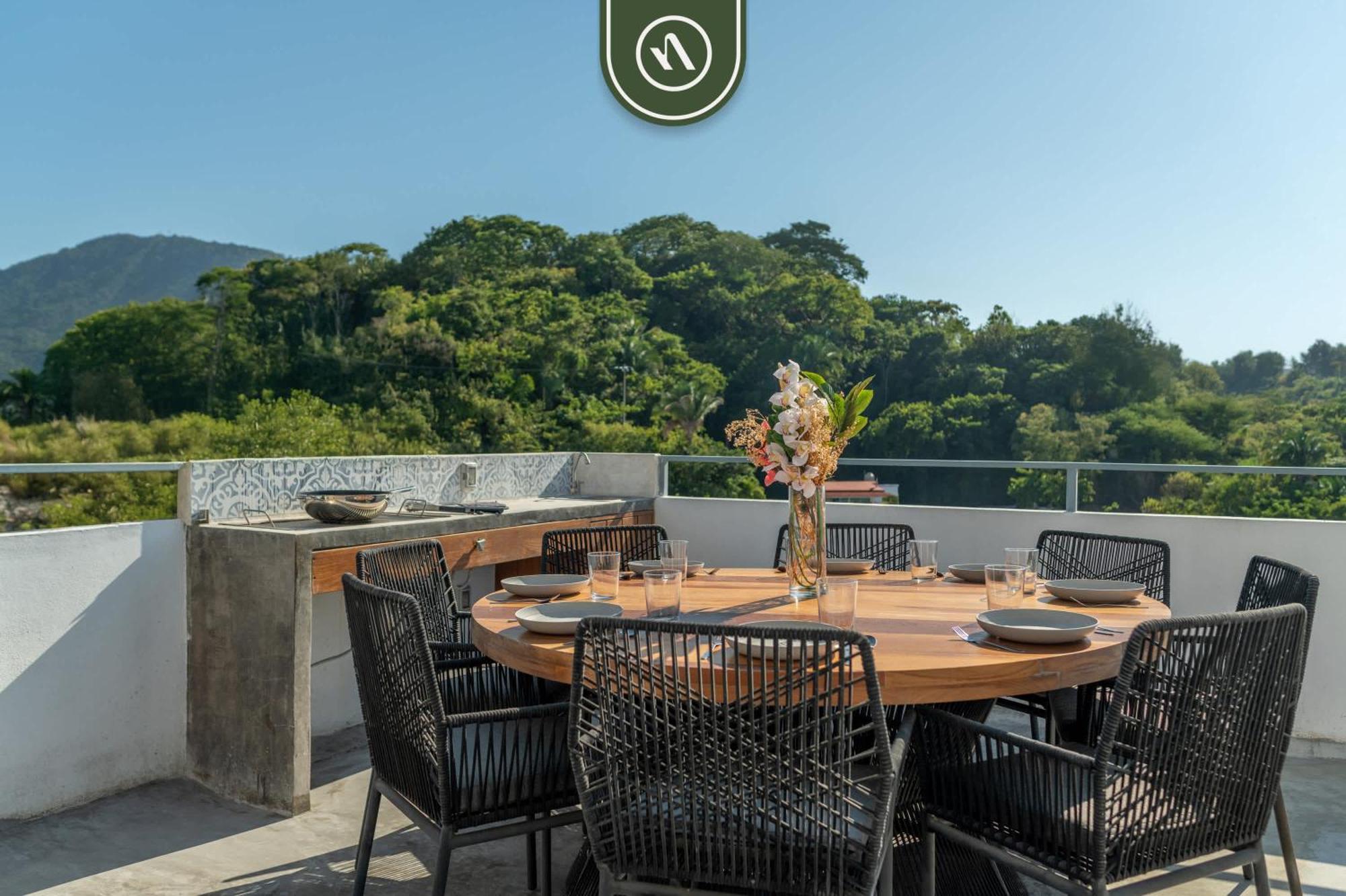 Apartamento 3 Bedroom - Private Terrace And Pool - Oceanview Puerto Vallarta