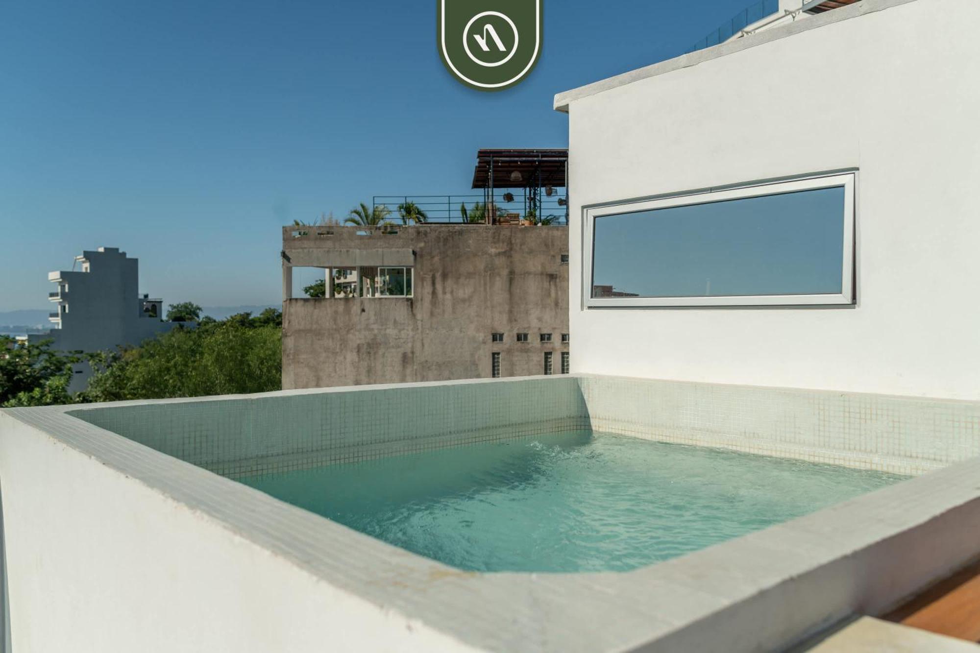Apartamento 3 Bedroom - Private Terrace And Pool - Oceanview Puerto Vallarta