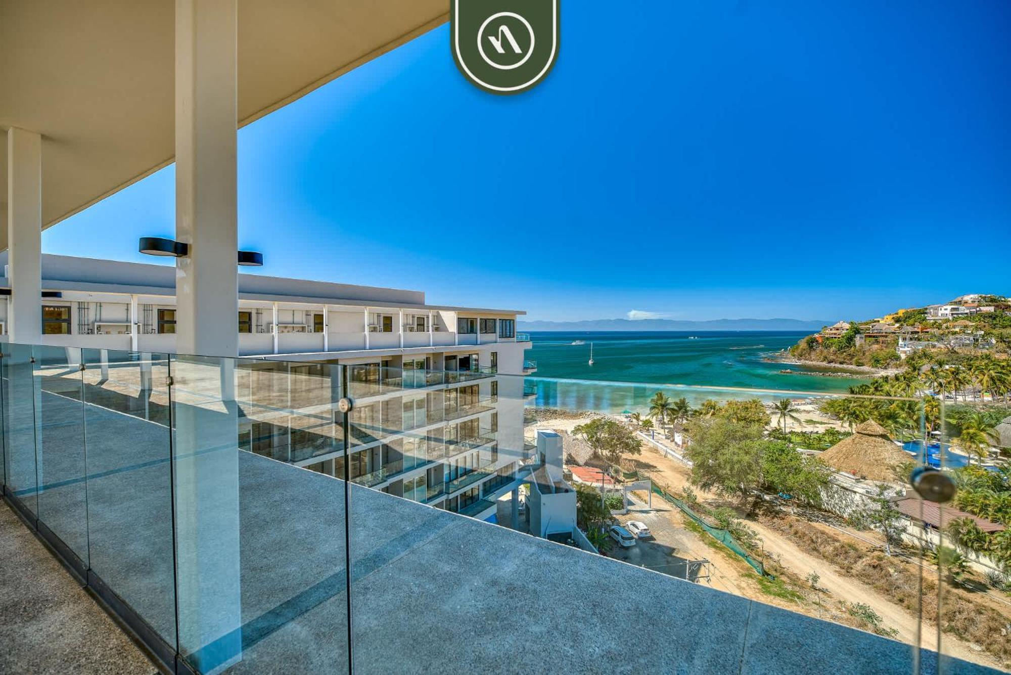 Oceanfront 2 Bedroom With Beachclub - Pools - Ocean Apartment Puerto Vallarta