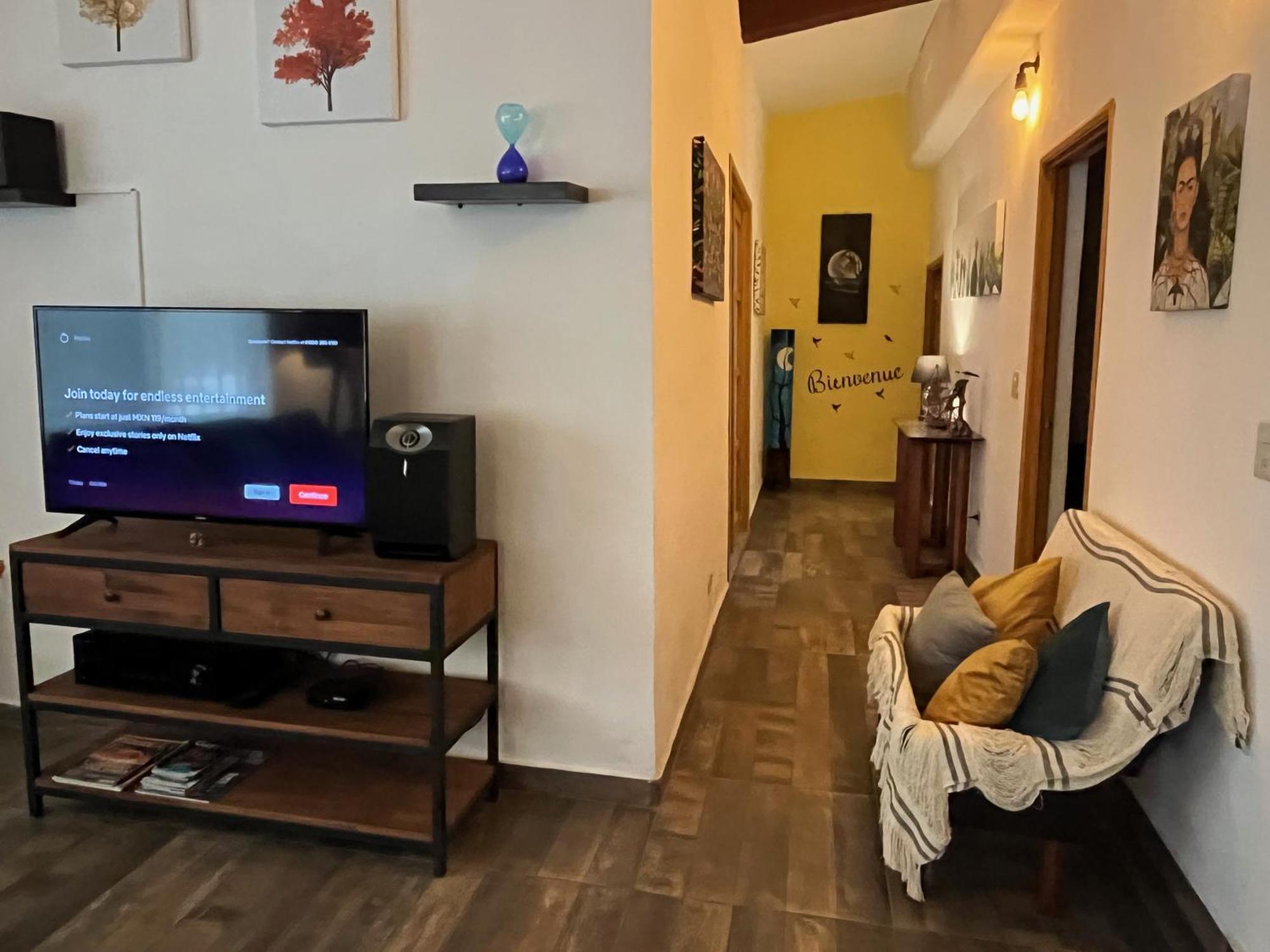 Palmier -quiet Cosy Air Conditioned Terrace Puerto Vallarta