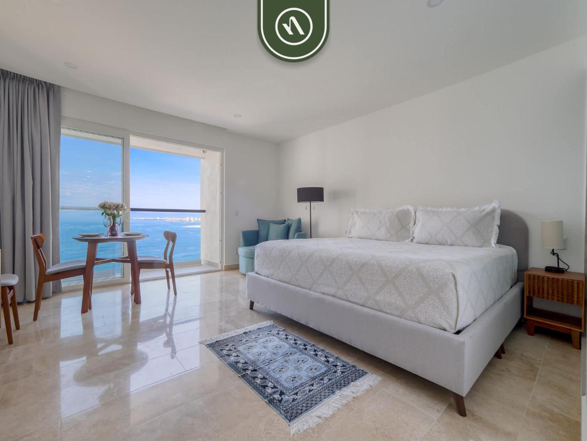 Apartamento Oceanview - King Bed - Pools - Beachclub Puerto Vallarta