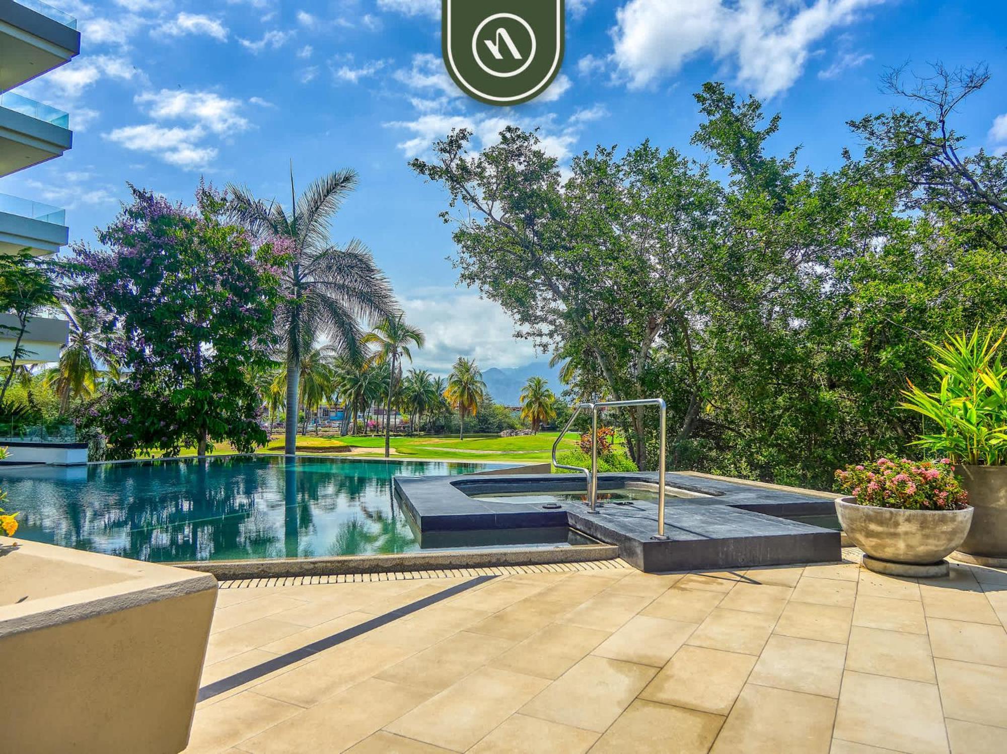 Apartment Luxury 2 Bedroom Near Golf Courses And Marina - Pool Puerto Vallarta
