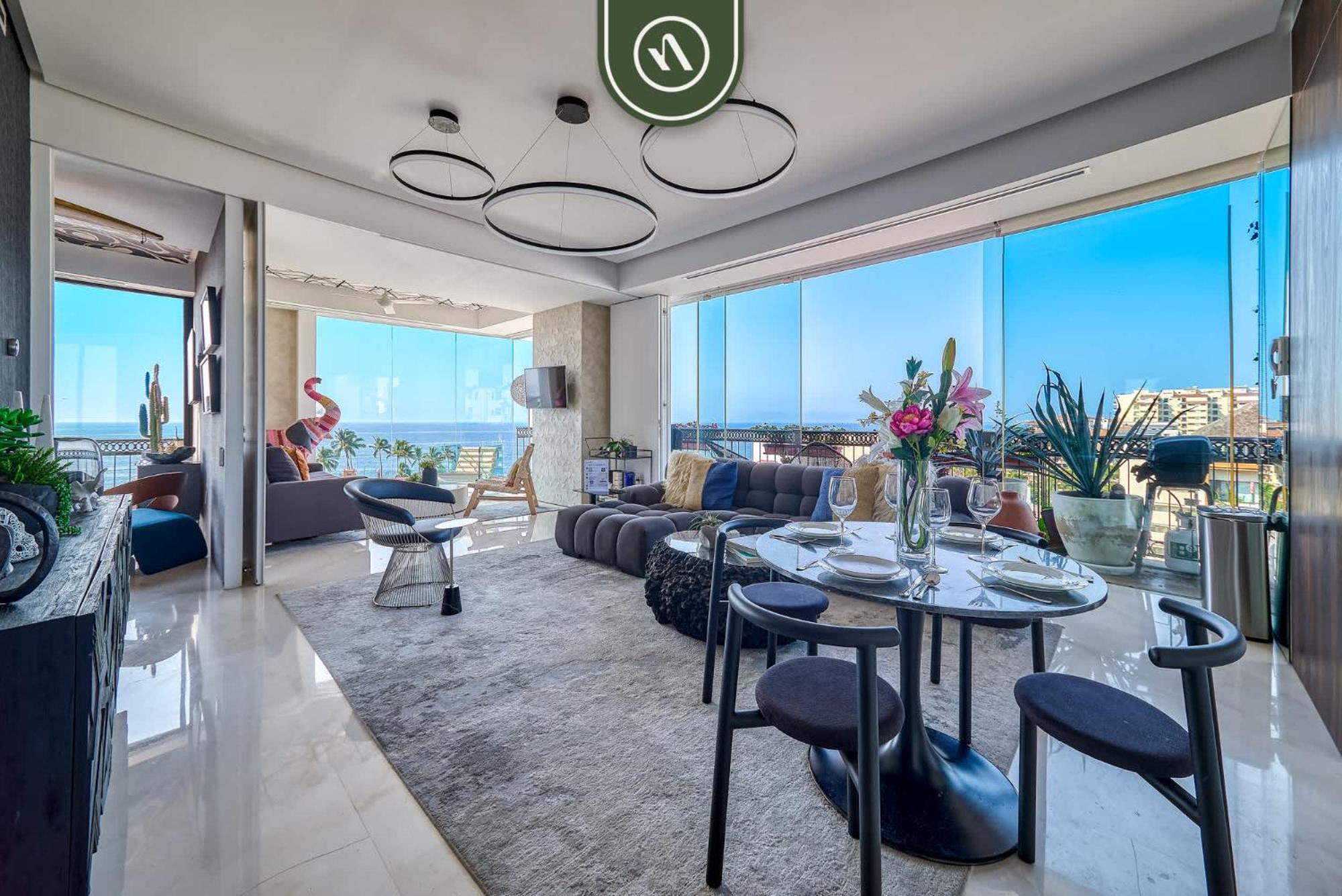 Luxury Corner Unit With Breataking Ocean Views Puerto Vallarta