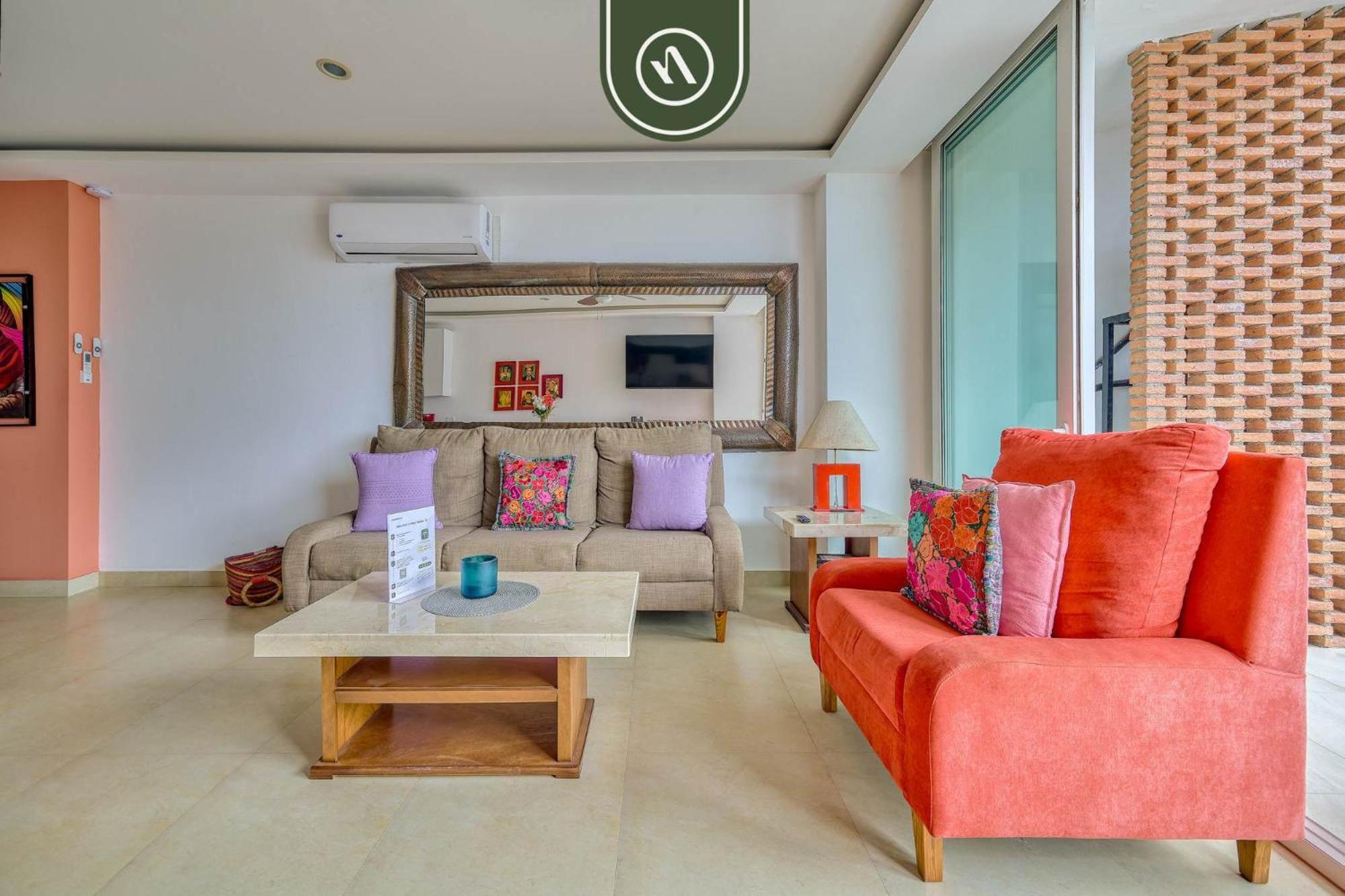 Luxury 2 Bedroom In Romantic Zone - Rooftop Pool *