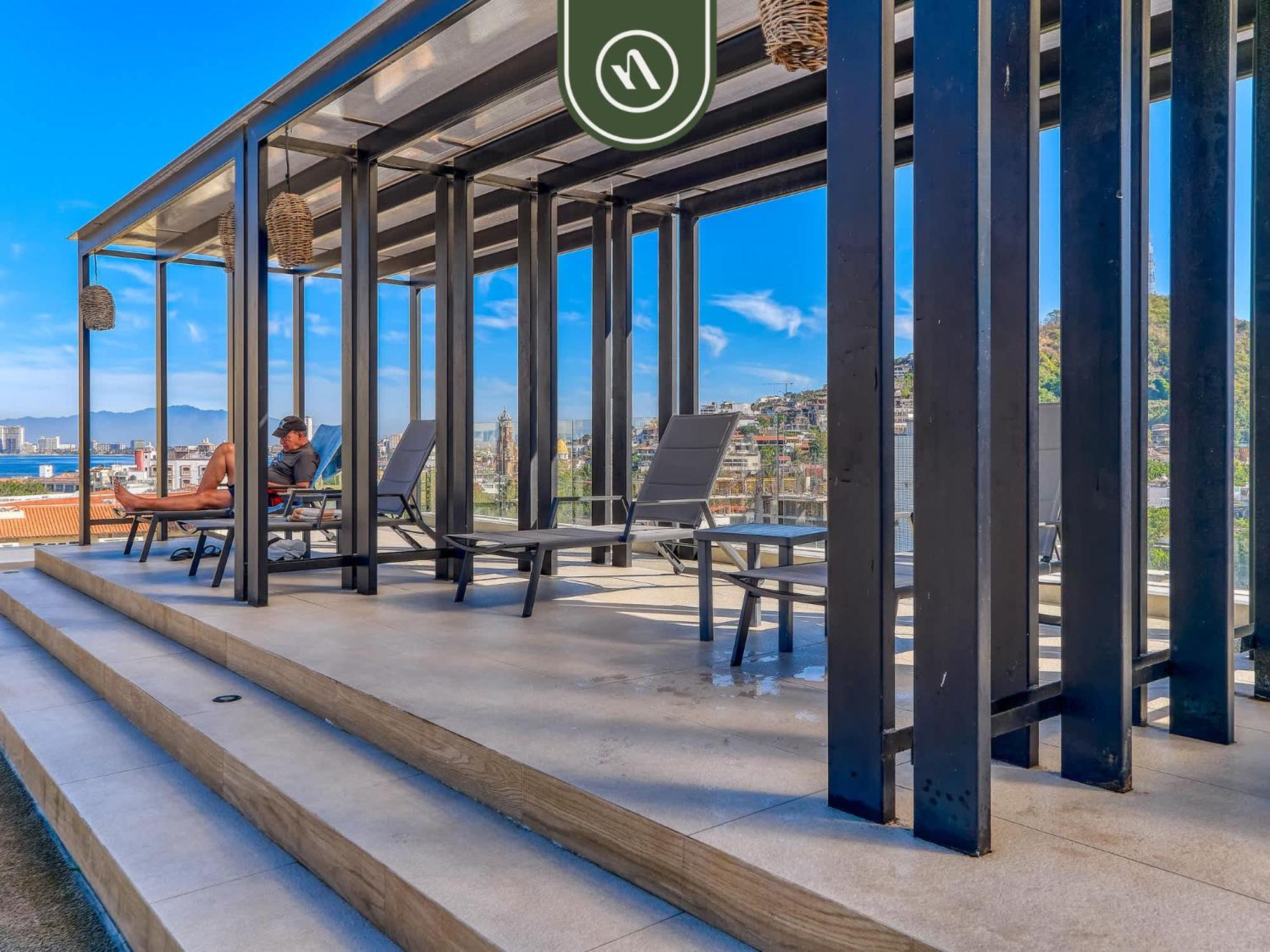Luxury 2 Bedroom In Romantic Zone - Rooftop Pool Apartment Puerto Vallarta