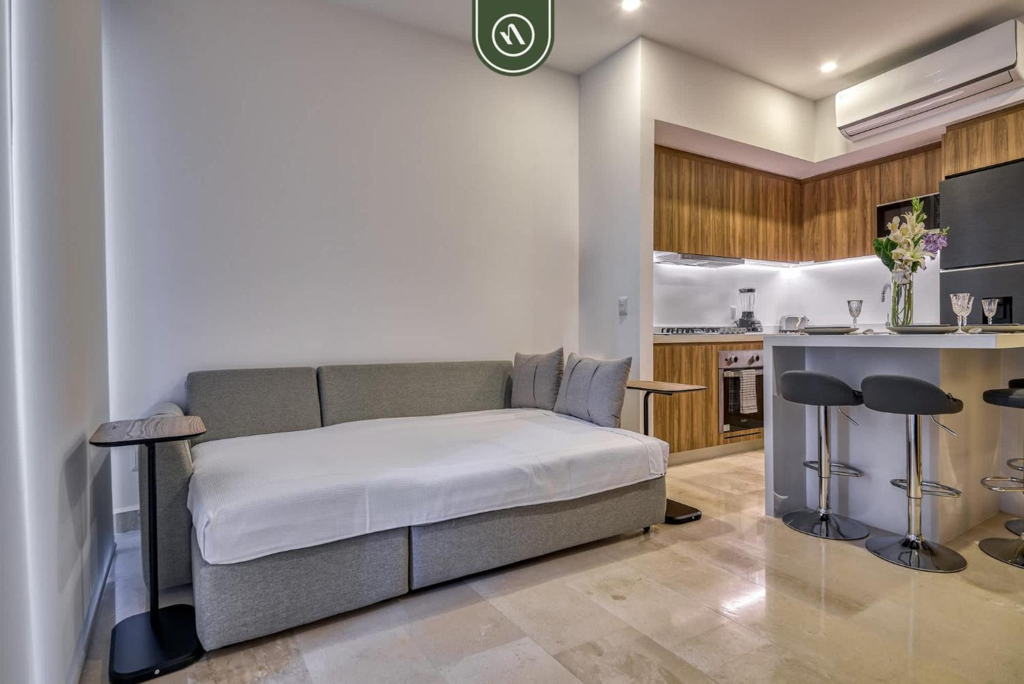 New Oceanfront 1 Bedroom - Gym - - Pool Apartment Puerto Vallarta