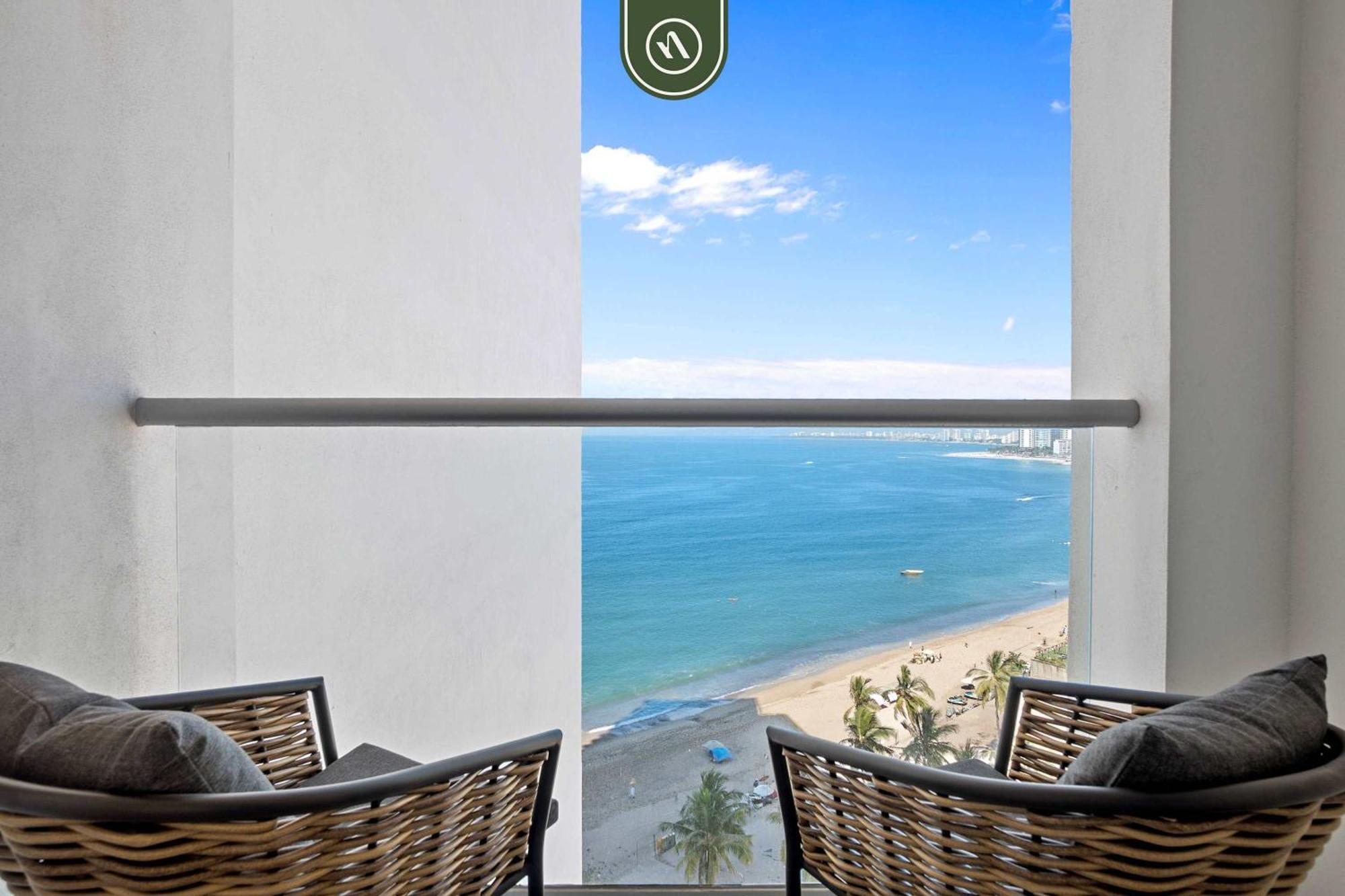 Apartment Amazing With Oceanview - Pool - - Gym Puerto Vallarta