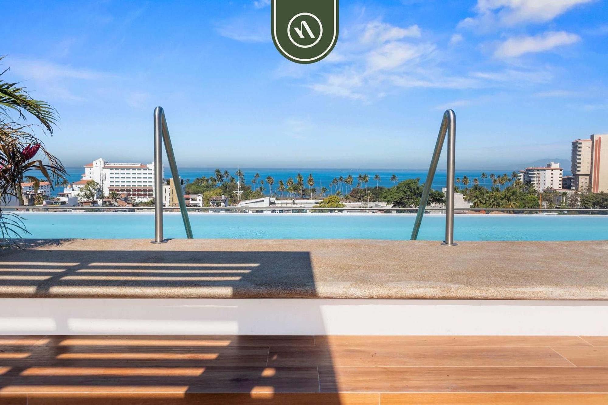 Apartamento Boho 2 Bedroom - Dowtown - Rooftop Pool - Jacuzzi