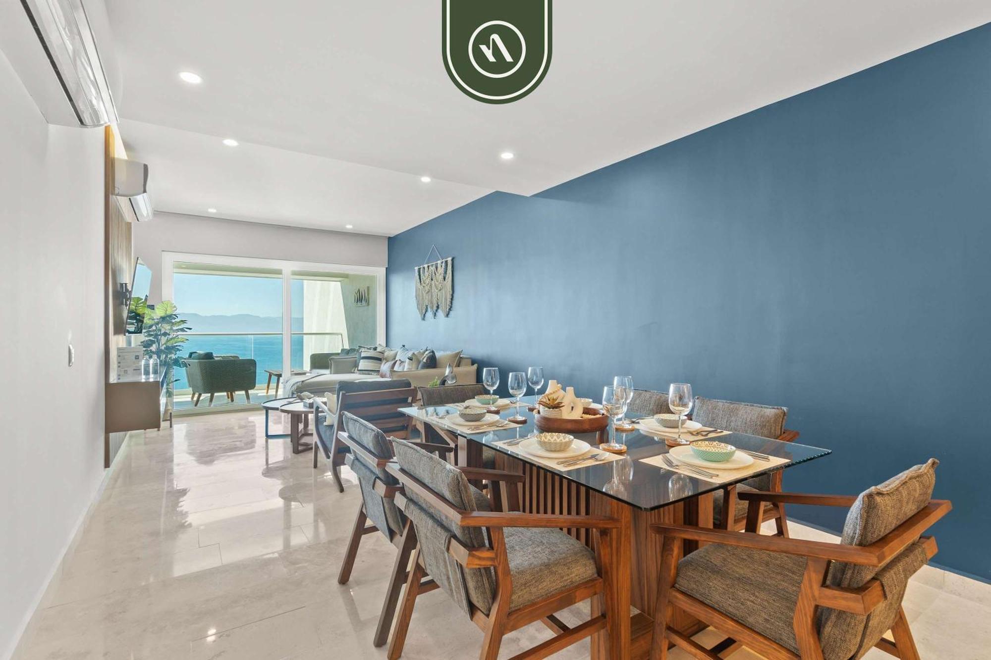 Apartment Stilysh 2br - Amazing Beachview - Pools *