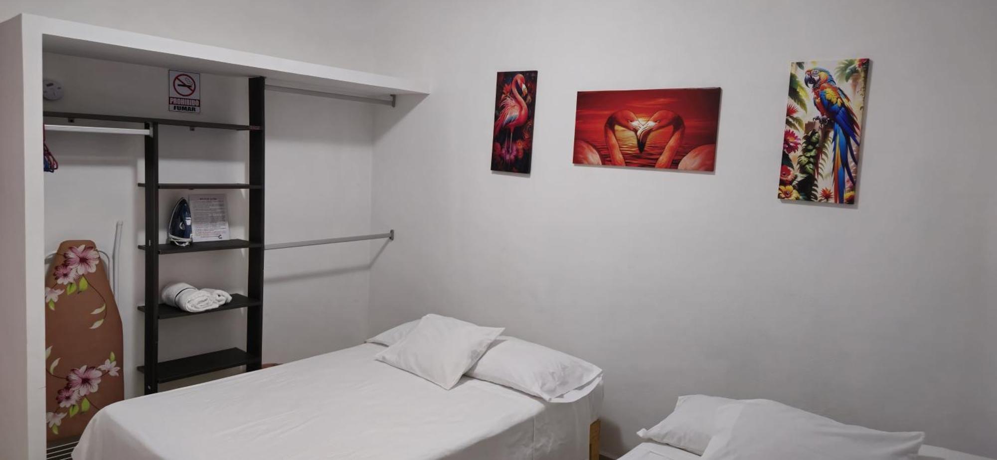 2 Recamaras Todo Con Aire Acondicionado, Bonito Apartment