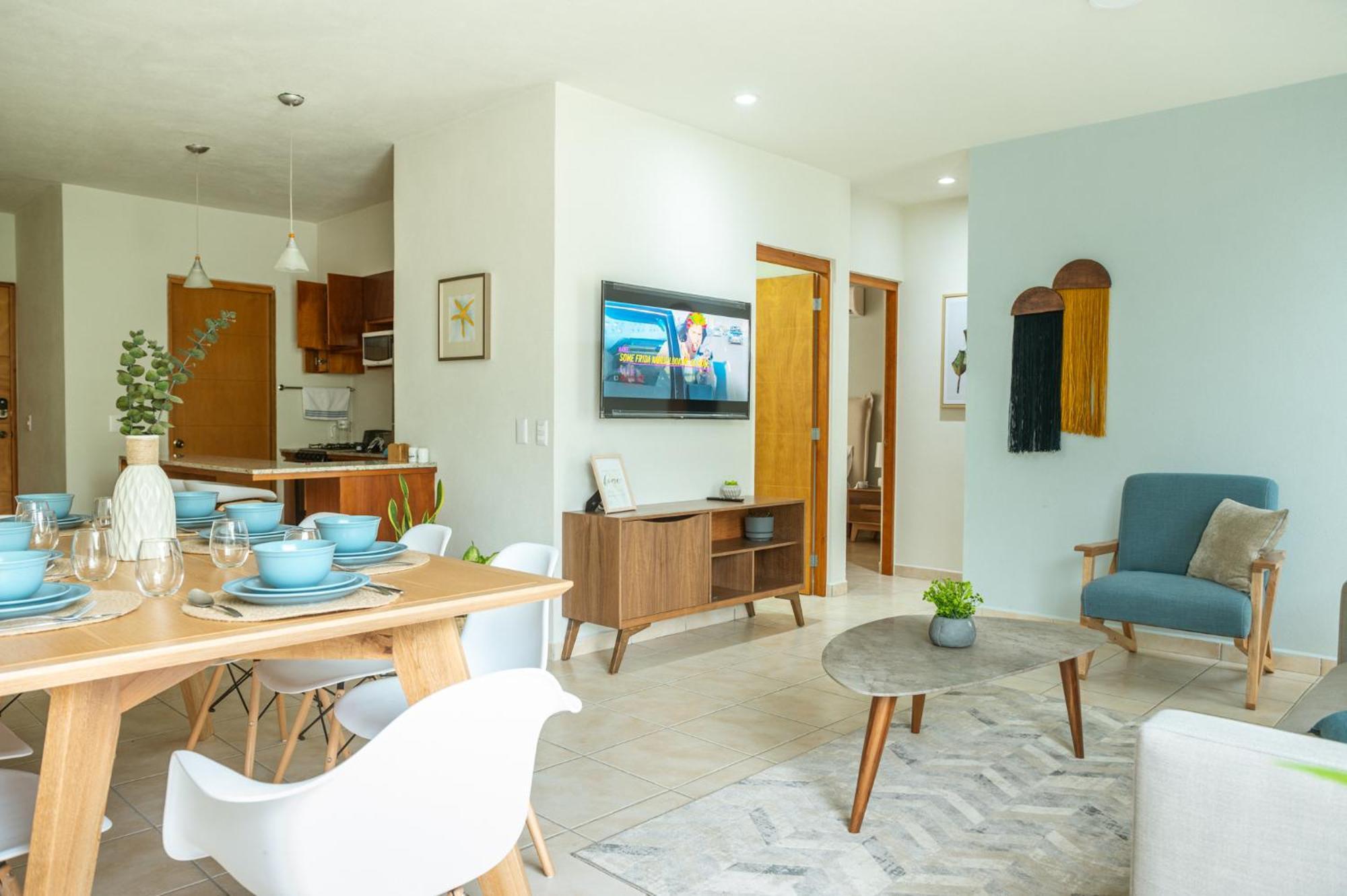 Apartamento **con Alberca Y Asador : Hasta 14 Huéspedes** *