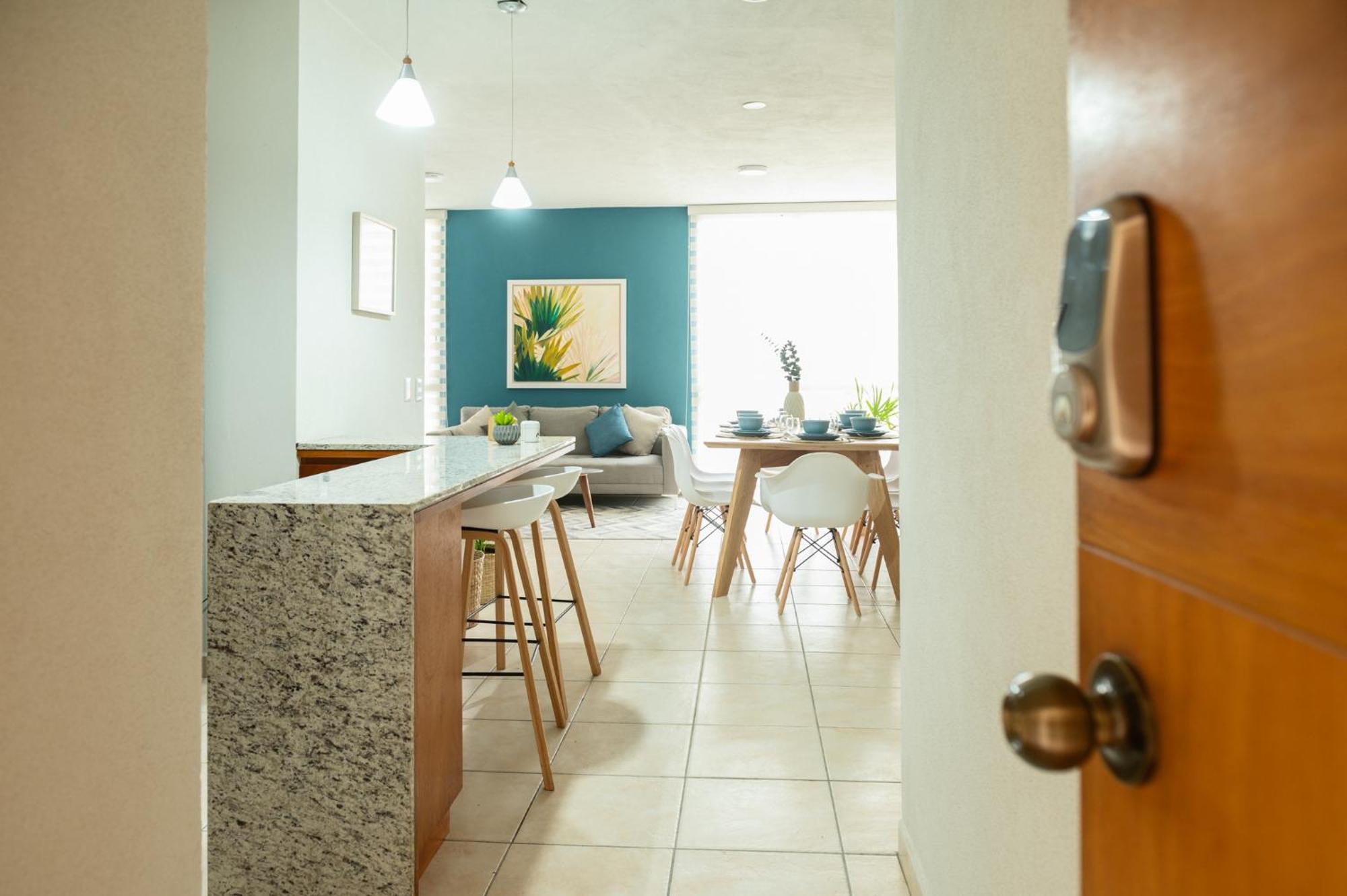 **con Alberca Y Asador : Hasta 14 Huéspedes** Apartamento *