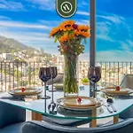 Great Apt With Rooftop Pool - Private Balcony