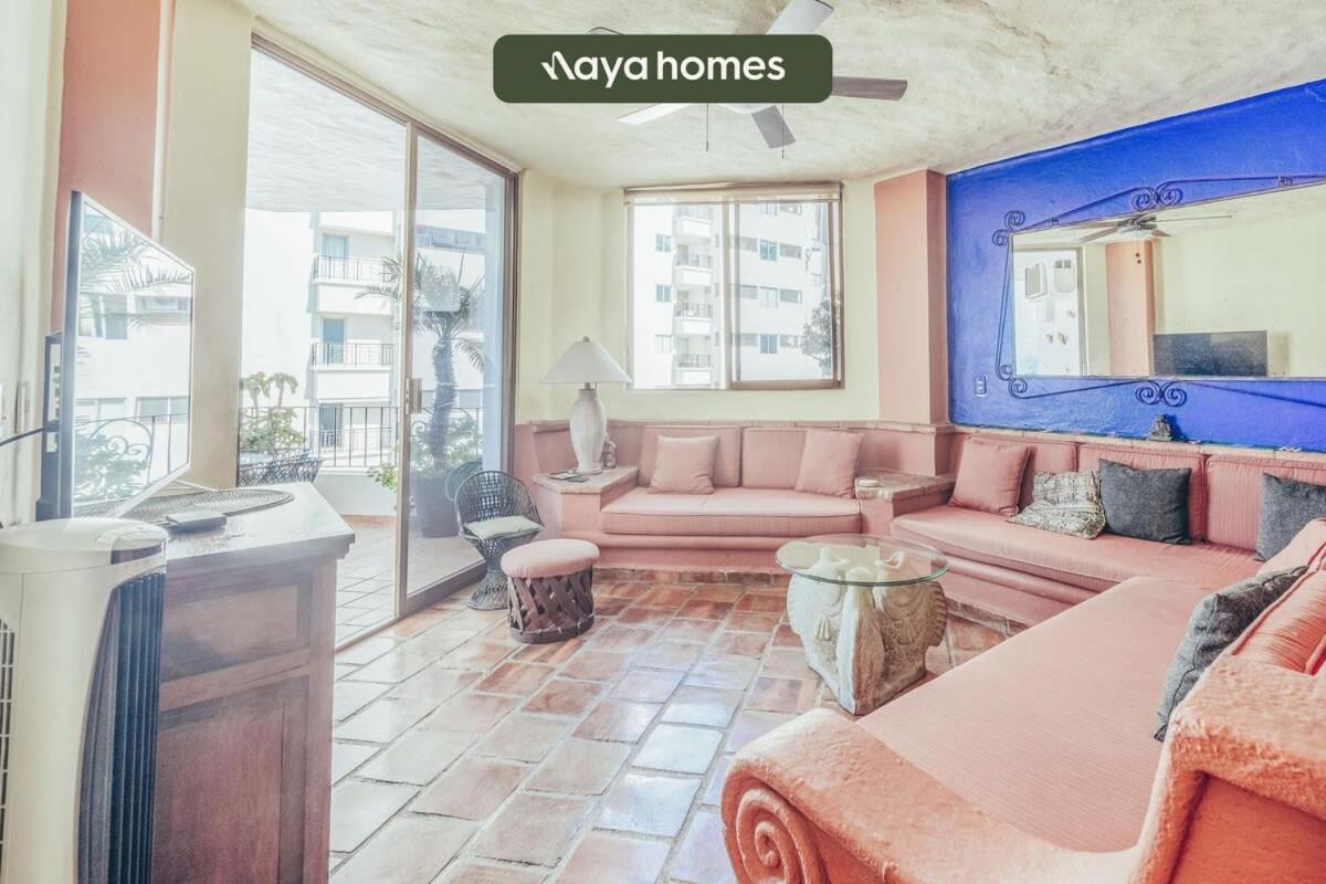 Apartment Ocean View 2br Condo-balcony-beach-pool Puerto Vallarta