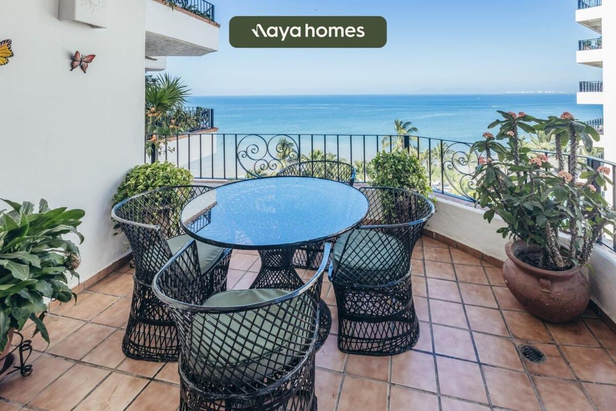Apartment Ocean View 2br Condo-balcony-beach-pool Puerto Vallarta