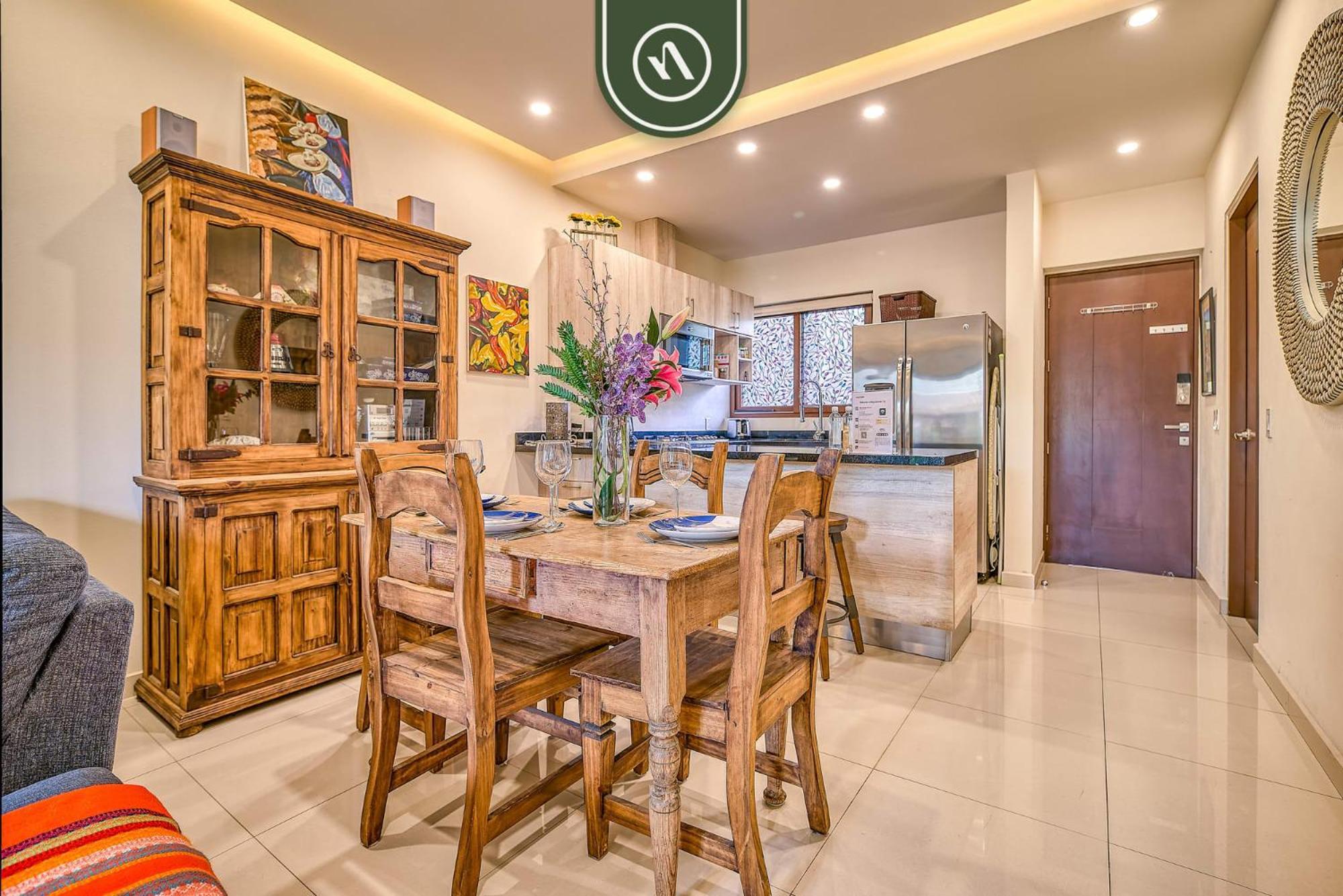 Apartment 1 Bedroom In Romantic Zone - Amazing Rooftop Pool *