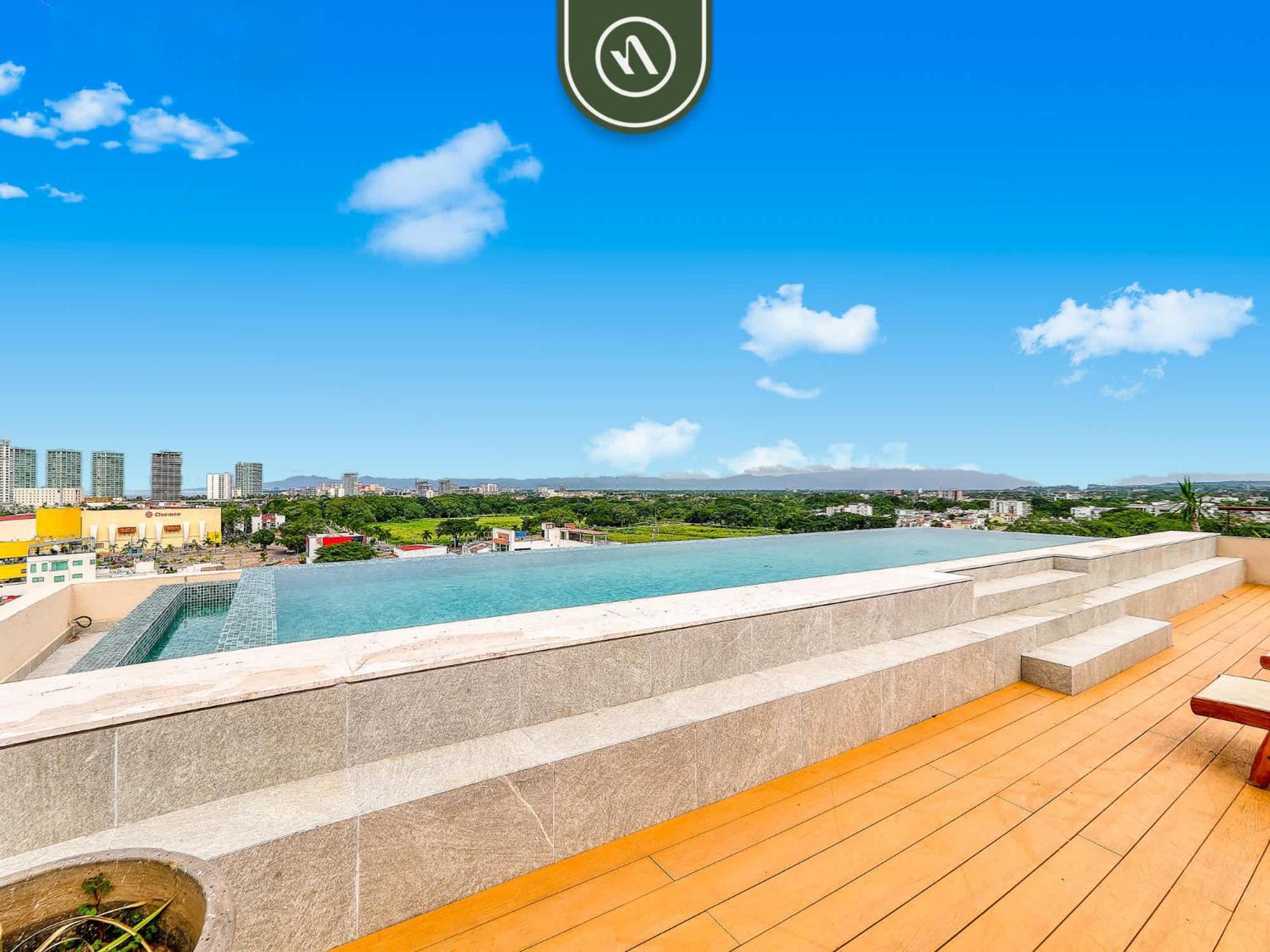 Apartment Luxury 1br In Versalles - Rooftop Pool - Gym