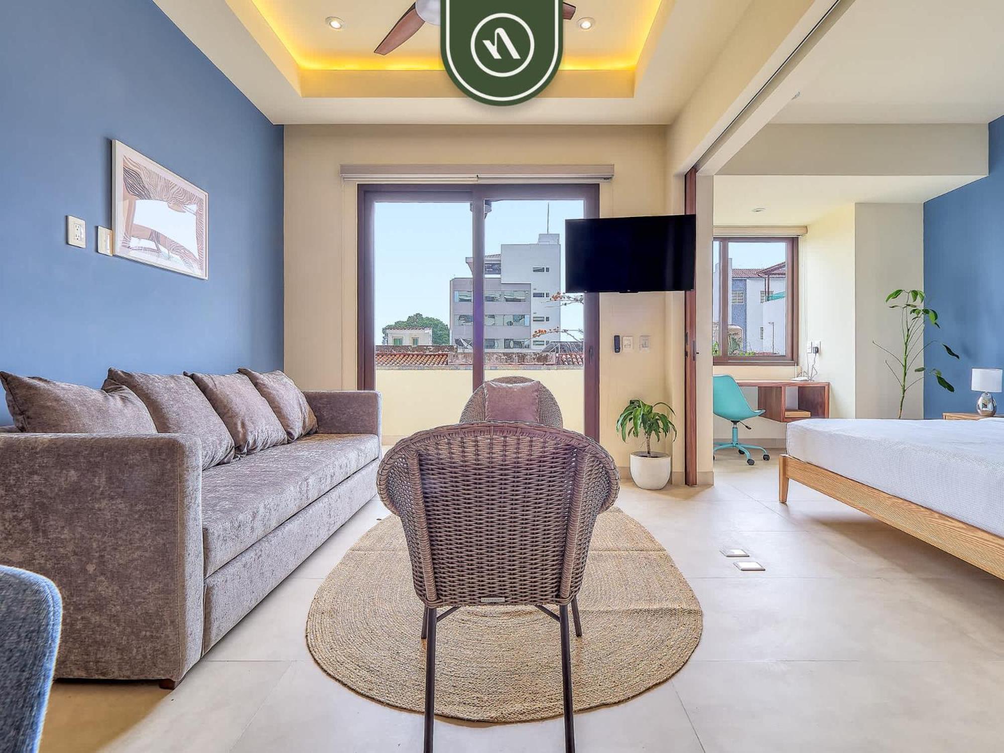 Luxury 1br In Versalles - Rooftop Pool - Gym Apartment Puerto Vallarta