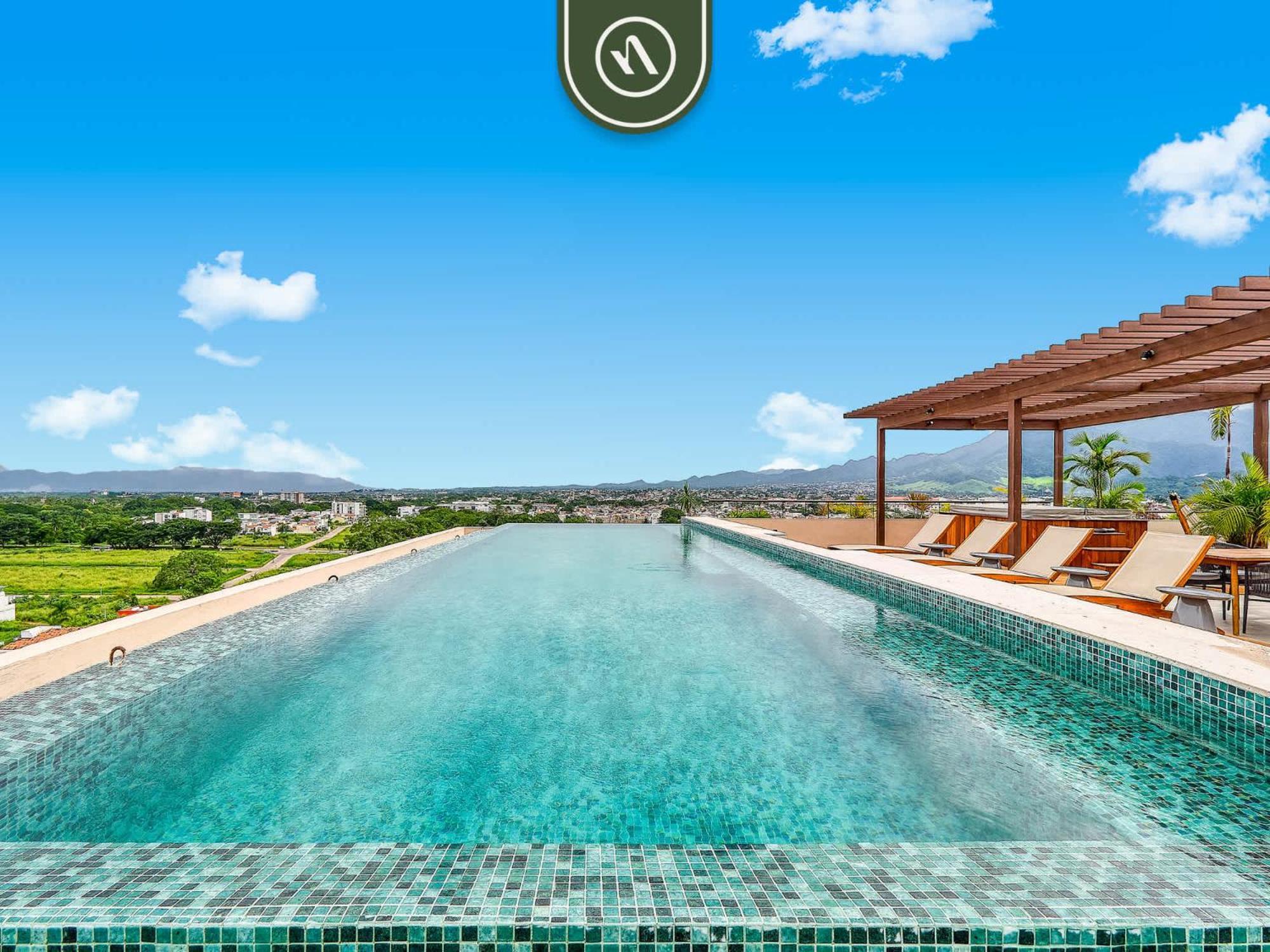 Luxury 1br In Versalles - Rooftop Pool - Gym