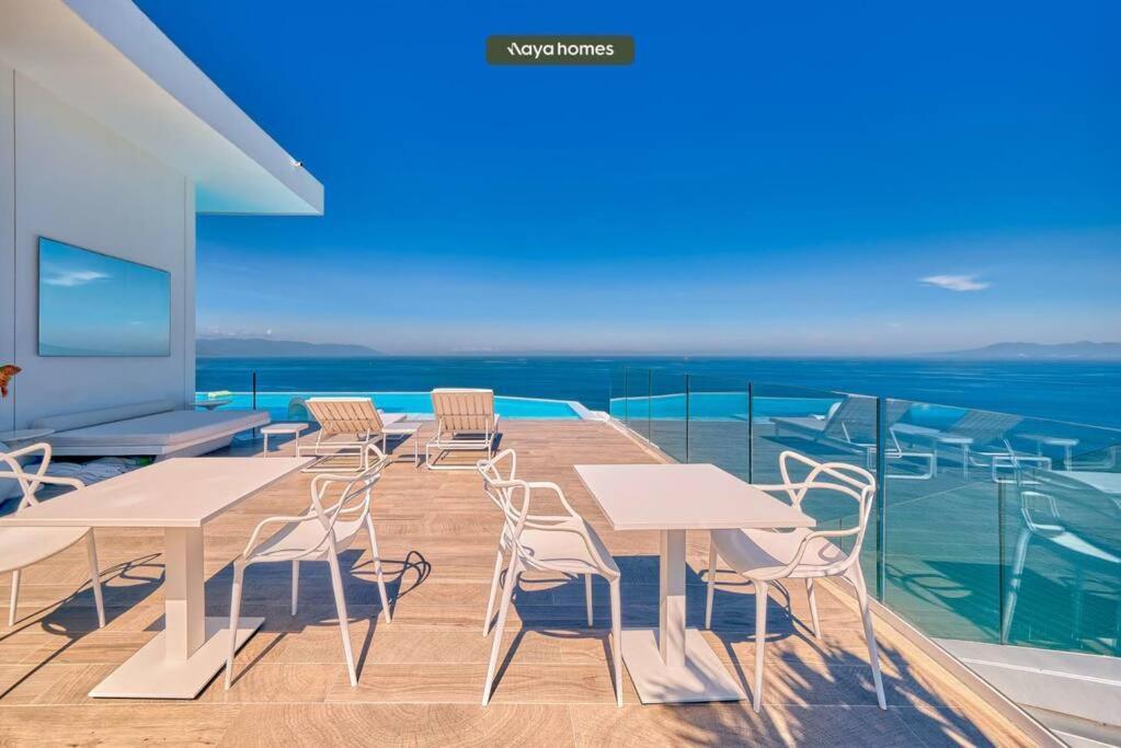Luxurious 2br W/ Amazing Ocean View - Pool Puerto Vallarta