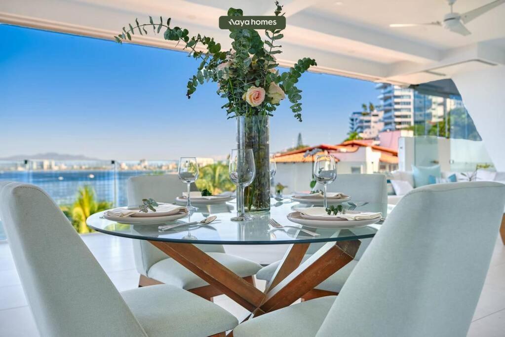Apartment Luxurious 2br W/ Amazing Ocean View - Pool Puerto Vallarta