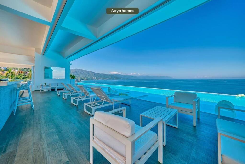 Apartment Luxurious 2br W/ Amazing Ocean View - Pool Puerto Vallarta